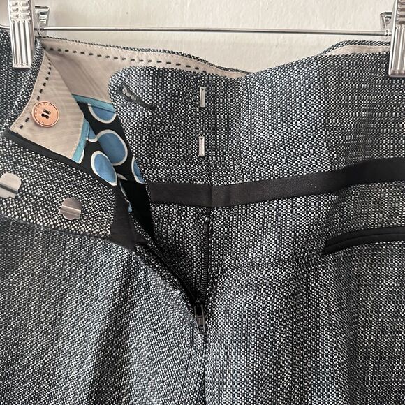 Anthropologie Leifsdottir women highrise woolblend pants size 8 capsule workwear - Picture 8 of 11